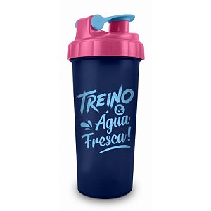 Coqueteleira Frases - Treino e água fresca
