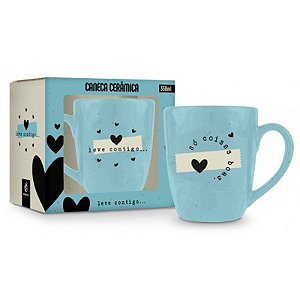 Caneca Cerâmica - Leve contigo