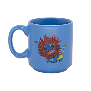 Caneca Mini Tina - Stitch Rei Leão