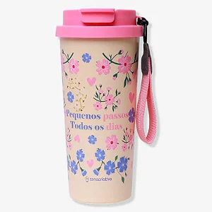 Copo Baker 500 ml - Motivacional Floral