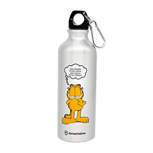 Garrafa com Mosquetão - Garfield