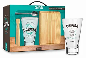 Copo Caipirinha Long 400ml - Caipira isso é bom