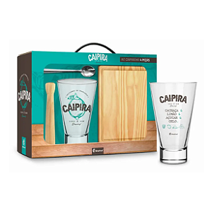 Copo Caipirinha Long 400ml - Caipira isso é bom