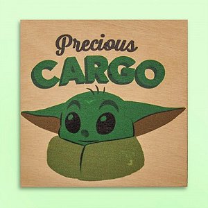 Quadro Star Wars - Grogu Precious Cargo