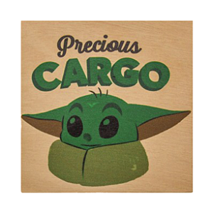 Quadro Star Wars - Grogu Precious Cargo