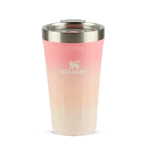 Copo Stanley Texturizado Com Tampa Pink | 473ml