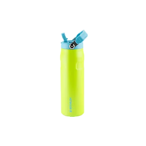 Garrafa Térmica Stanley Aerolight Flip Straw Heat Wave Bright Lime | 710ML