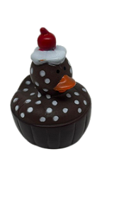 Pato Cupcake - Marrom