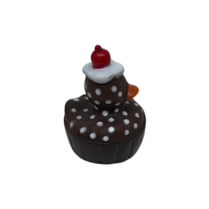 Pato Cupcake - Marrom