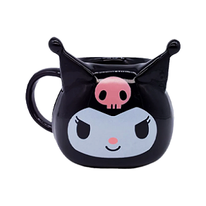 Caneca 3D - Kuromi - Ornamento decorativo