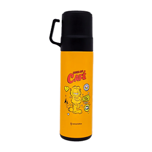 Garrafa Térmica de Café com Tampa Dupla Garfield