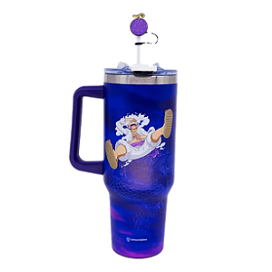 Canecão Tumbler C/ Pingente 1,15 Lt - Monkey D. Luffy Gear 5 – One Piece