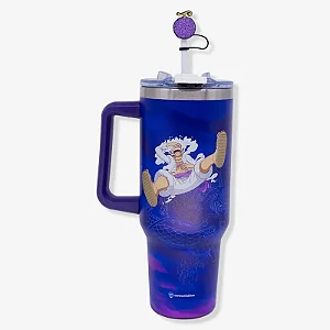 Canecão Tumbler C/ Pingente 1,15 Lt - Monkey D. Luffy Gear 5 – One Piece