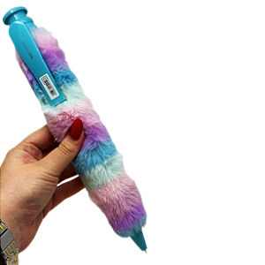 Caneta Gigante Pelúcia - Unicornio