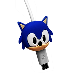 Protetor de Cabo Usb e Carregador - Sonic