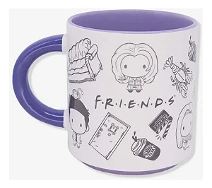 Caneca Grafite 500Ml - Friends