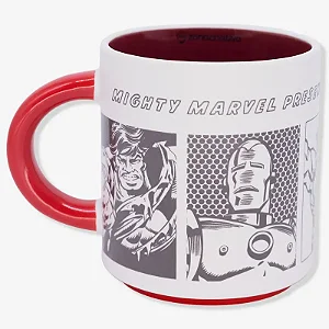 Caneca Grafite 500Ml - Marvel