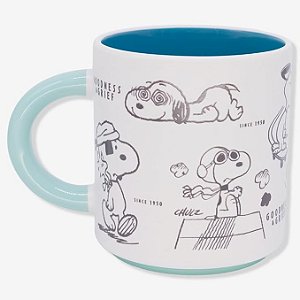 Caneca Grafite 500Ml - Snoopy