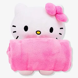 Pelúcia com Manta Hello Kitty