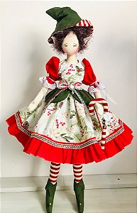 [KIT]Kit boneca Gina de Natal