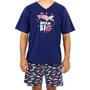 Pijama Masculino Verão Dream Big