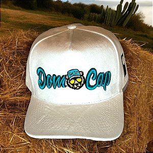 Boné Dom Cap Branco Camurça