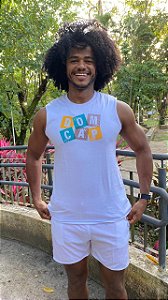 Camiseta regata bloco Dom Cap