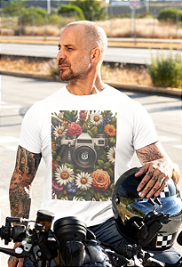 Camisa Dom Cap Flowers photo