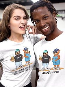 Camisa Dom Cap - coleção namorados "Tamo Junto"