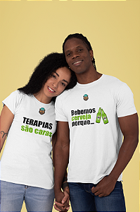 Camisa Dom Cap - coleção namorados "Terapia da Bebida"