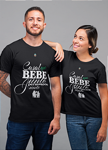 Camisa Dom Cap - coleção namorados "Casal que bebe junto"