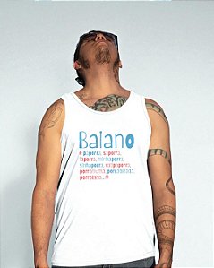 Camisa regata masculina "BAIANO"