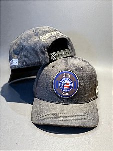 Boné Dom Cap Bahia torcedor Cinza