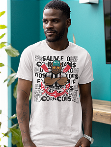 Camiseta masculina Torcedor Corinthians Dom Cap