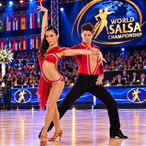 Salsa Curso Báico com os Campeóes Mundiais