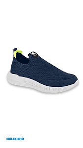Tenis Infantil Masculino Molekinho Marinho Calce Fácil Ref 2863.100