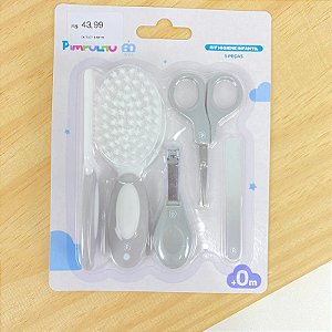 Kit Higiene Infantil - Pimpolho Cinza