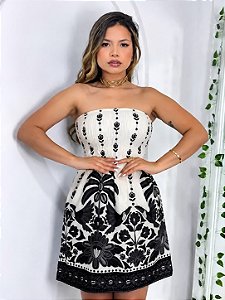 Vestido Curto Feminino Juvenil - Tomara Que Caia - Com Latex - Veraõ