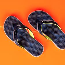Chinelo Masculino Infantil Dedo Azul e Verde Neon - Ref 2426.102 - Molekinho