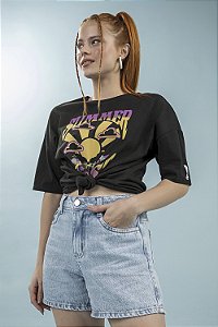 Shorts Juvenil Feminino Jeans Claro Elian Beats - Ref 271558