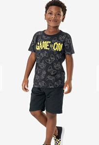 Camiseta Masculina Infantil Game - Rovitex - Ref 3023763