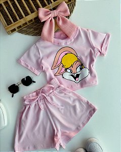 Conjunto Feminino Infantil Personagens - Disney