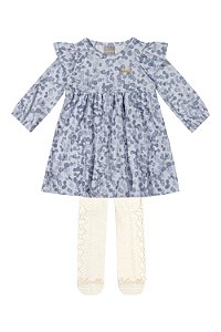 Vestido Infantil Inverno Menina -  Colorittá - Ref 71163