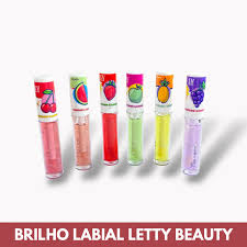Brilho Labial Letty Maquiagem Infantil - Frutinhas