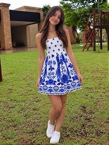 Vestido Curto - Tomara Que Caia - Feminino Juvenil/Adulto - Verão