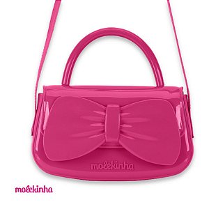 Bolsa Feminina Infantil Transversal com Alça Molekinha -Pink REF93371