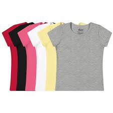 Blusa Básica Manga Curta Feminina Cores - Elian Ref 50030