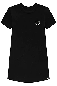 Vestido em Canelado Liz Preto - Ref 82689 - Vic&Vicky