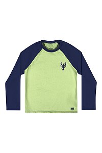 Camiseta Infantil Menino Com Proteção Solar Para Praia e Piscina - Surf  - Elian - Ref 221586