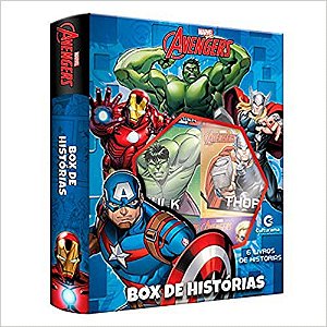 Box de Histórias Marvel Avengers